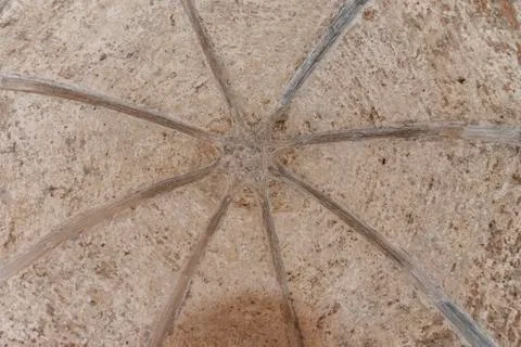 Interior view of a defensive tower Stock Photos