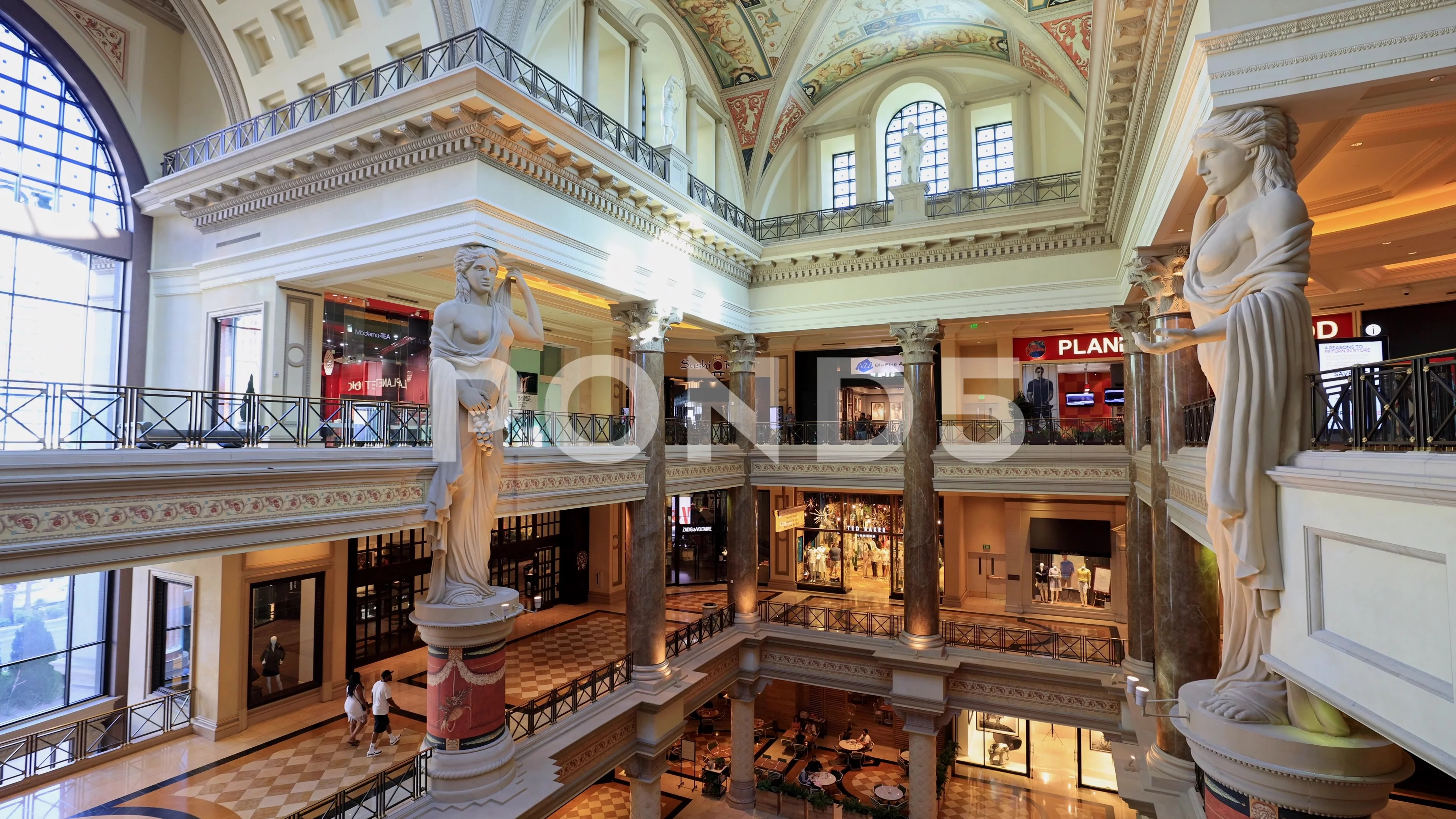 Interior View of the Forum Shops at Caesars Palace Editorial Stock Photo -  Image of hotel, famous: 174696903