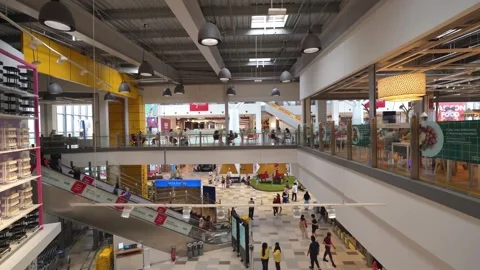 Interior view of the Ikea Cheras, Malaysia Stockbeeldmateriaal 267850277