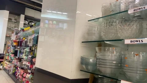 Interior view of Mall in Lahore Pakistan on March 18, 2024 Stock Footage 269850533