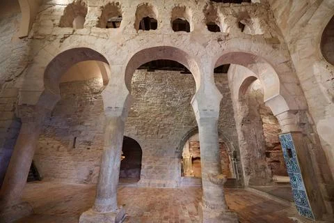 Interior view of the Monastery of Suso Stock-Fotos
