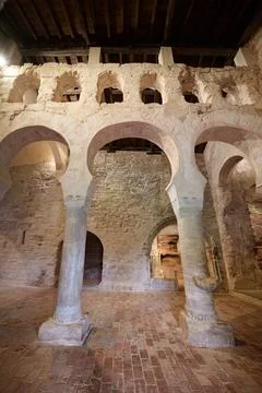 Interior view of the Monastery of Suso Stock-Fotos