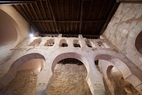 Interior view of the Monastery of Suso Stock-Fotos