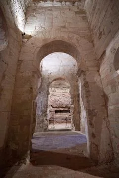 Interior view of the Monastery of Suso Stock-Fotos