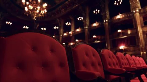 Interior view of the opera house イラスト素材