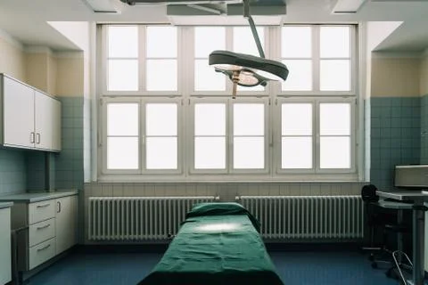 Interior view of operating room without any people or doctors Stock-Fotos