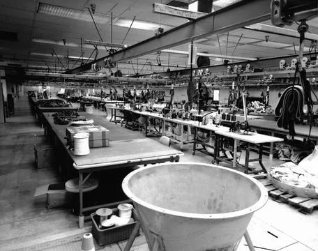 Interior view of the Parachute Refurbishment Facility Copyright: xpiemagsx... 写真素材