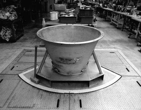 Interior view of the Parachute Refurbishment Facility Copyright: xpiemagsx... Stock-Fotos