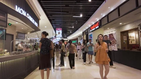 Interior view of the Pavilion Kuala Lumpur. 動画素材 293031637
