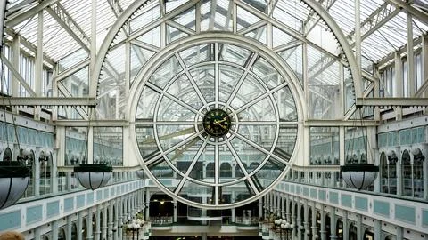 Interior View of St Stephens Green Shopping Centre Foto stock