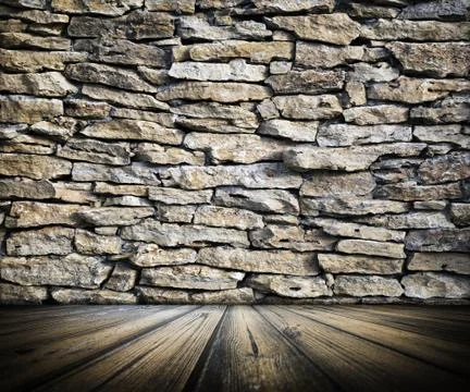 Interior wall texture. 3d rendering Illustrazione stock