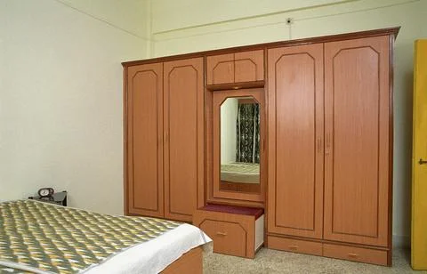 Interior - wardrobe with dressing table Stock Photos
