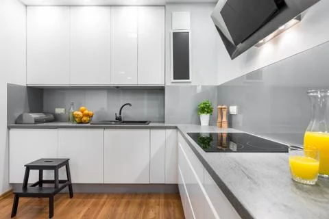 Interior that will change your cooking world Stock Photos