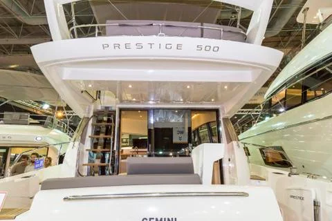 Interior of Yacht Foto stock