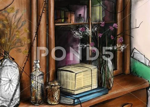 Interior.jpg Stock Illustration