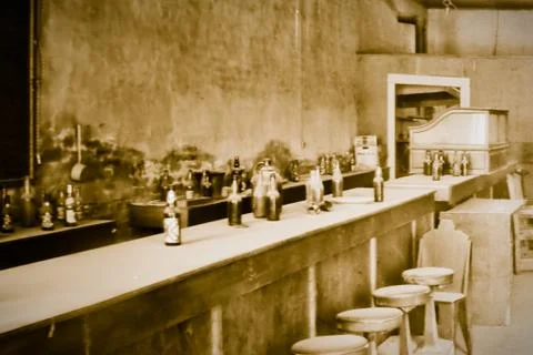 Interiors of a bar Stock Photos