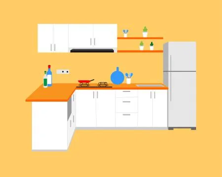 Interiors Stock-Illustration