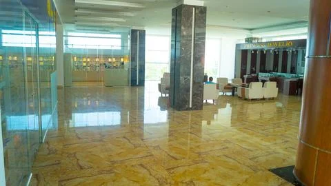 Interiors inside the hotel. Photos