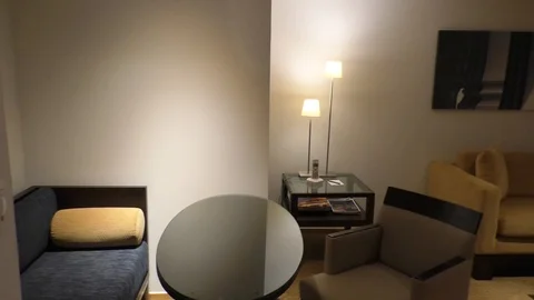 Interiors living room Stock Footage 112712397
