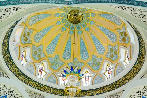 Interiors of mosque Foto stock