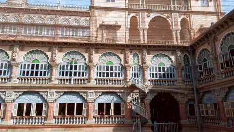 Interiors of Mysore palace. Stock Footage 132816022