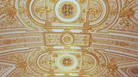 Interiors of the State Hermitage Museum. Stock Footage 200976955
