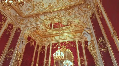 Interiors of the State Hermitage Museum. Stock Footage 200977697