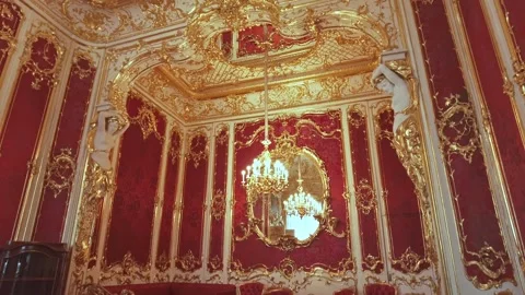 Interiors of the State Hermitage Museum. Stock Footage 200977732