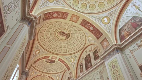 Interiors of the State Hermitage Museum. Stock Footage 201327457