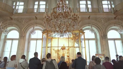 Interiors of the State Hermitage Museum. Stock Footage 201327553