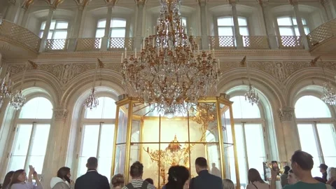 Interiors of the State Hermitage Museum. Stock Footage 201327587