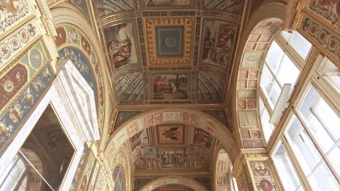 Interiors of the State Hermitage Museum. Stock Footage 201327963