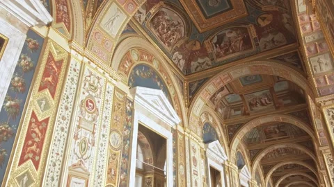 Interiors of the State Hermitage Museum. Stock Footage 201328082
