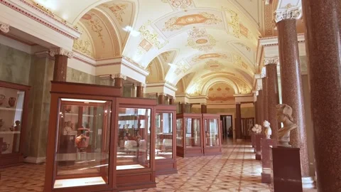 Interiors of the State Hermitage Museum. Stock Footage 201382416