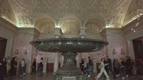 Interiors of the State Hermitage Museum. Stock Footage 201383160