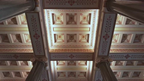 Interiors of the State Hermitage Museum. Stock Footage 201383292