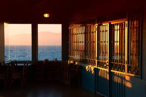 Interiors view of a resort Stock Photos