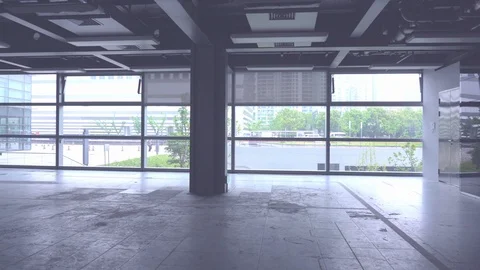 Interiorview  of the modern architectural Stock Footage 107431494