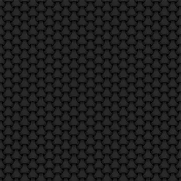 Interlace Circles Dark Seamless Pattern Stock Illustration