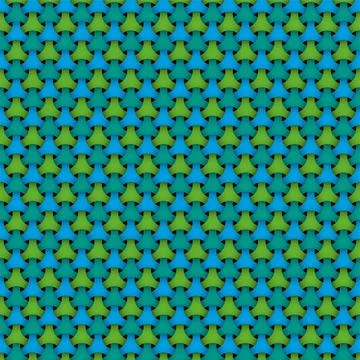 Interlace Circles Seamless Pattern Stock Illustration