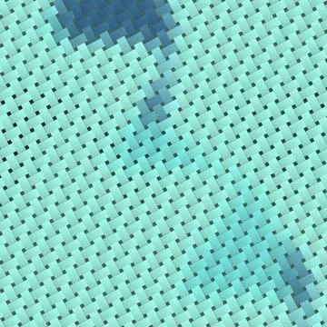 Interlaced fiber checkered surface elements wicker Plastic weave pattern texture Illustrazione stock