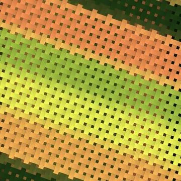 An Interlaced fiber checkered surface elements wicker Plastic weave pattern Illustrazione stock