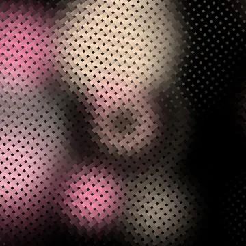 Interlaced fiber checkered surface elements wicker Plastic weave pattern texture Illustrazione stock