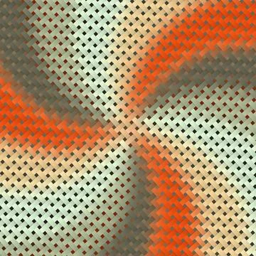 An Interlaced fiber checkered surface elements wicker Plastic weave pattern Stock Illustration