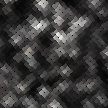 An Interlaced fiber checkered surface elements wicker Plastic weave pattern Illustrazione stock