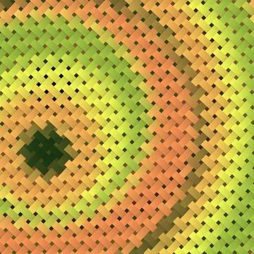 Interlaced fiber checkered surface elements wicker Plastic weave pattern texture Stockillustratie