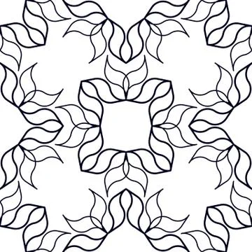 Interlaced Linear Pattern Stock Illustration