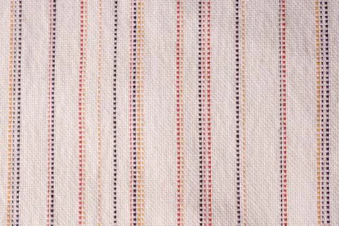 Interlacing the fabric with a close-up Stock Photos