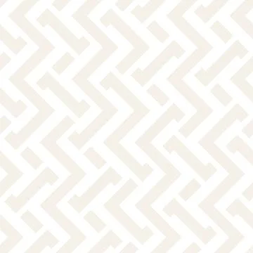 Interlacing Lines Subtle Lattice. Ethnic Monochrome Texture. Vector Seamles.. Stock Illustration