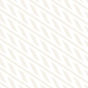 Interlacing Parallel Stripes. Vector Seamless Subtle Monochrome Pattern. Stock Illustration